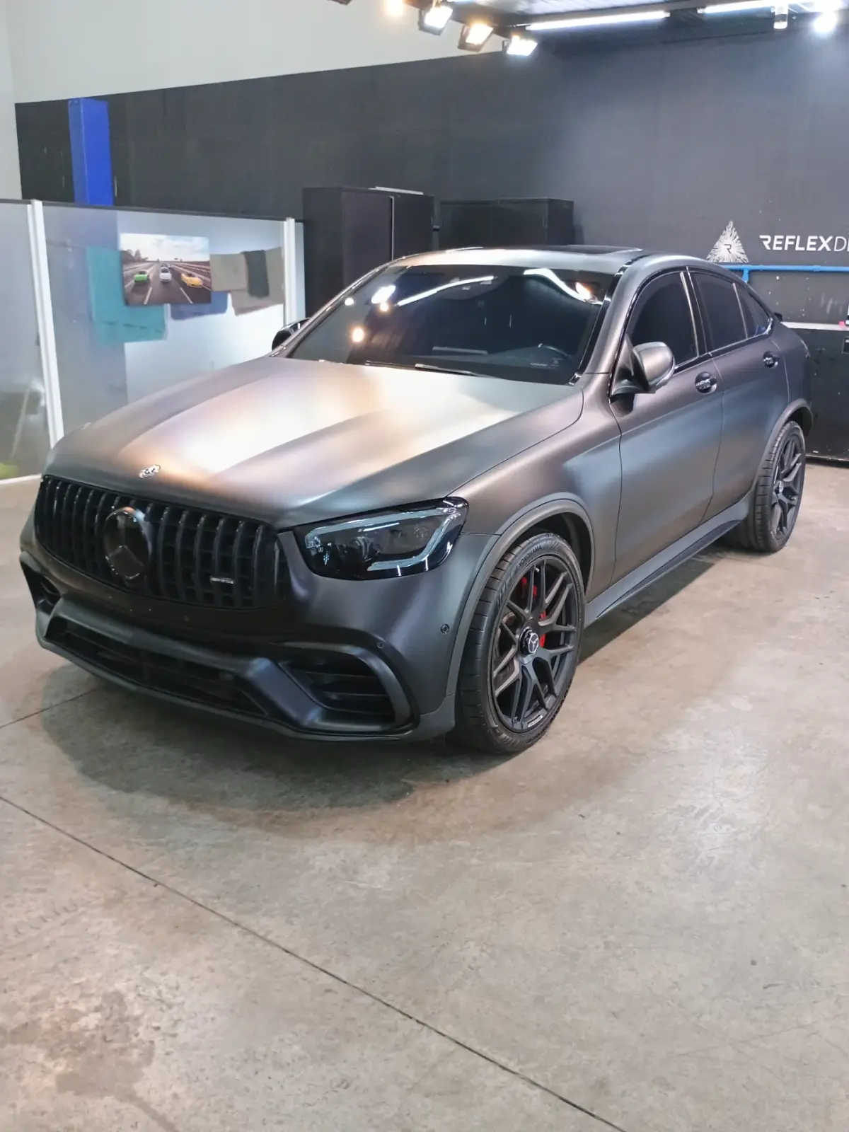 Mercedes-AMG GLC 63 – Full PPF fosco · delete cromo – Studio Alcaid's